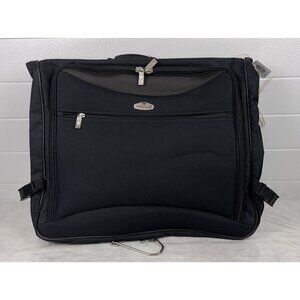 Cambridge Travelway Garment Bag‎ Black Suit Carrier Folding Travel Hanger Hook